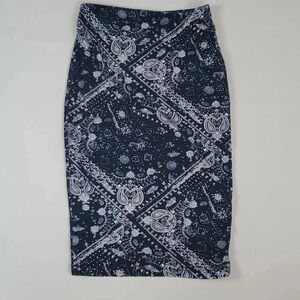 Streetwear pencil Bandana print skirt sz  Medium